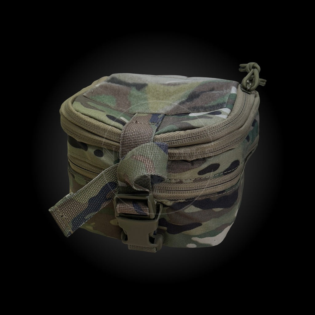 night vision pouch multicam on a black background